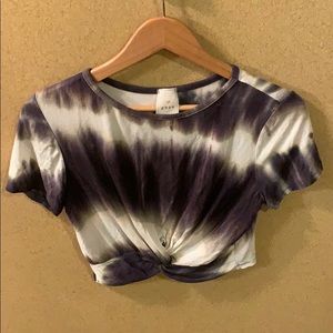 Gaze tie dyed crop top! ✨✌️